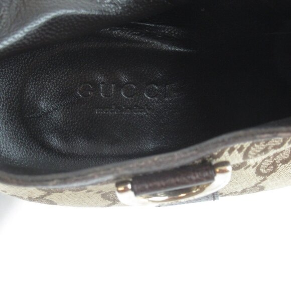 Gucci Beige/Ebonoy GG Fabric Side Zip Ankle Boots size 8 *Treasures of New York - Picture 7 of 15